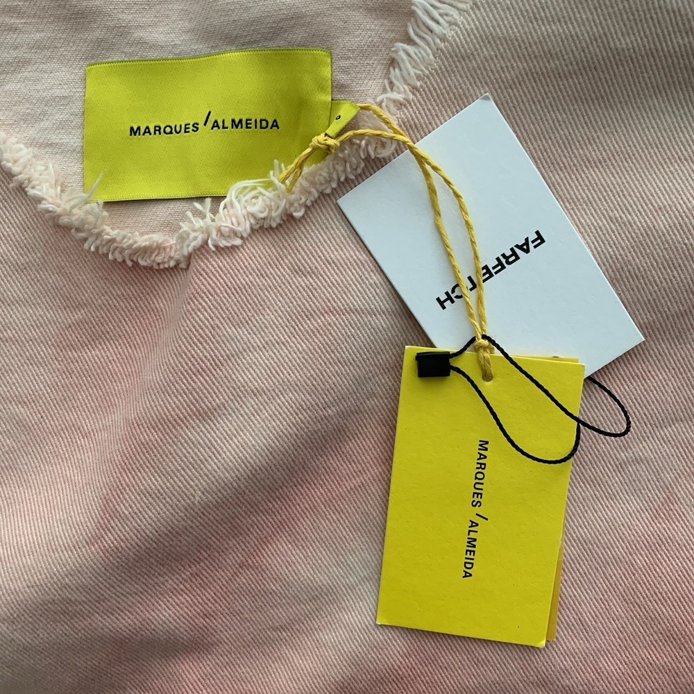 Marques Almeida Frayed Edge Denim Dress - Picture 5 of 6